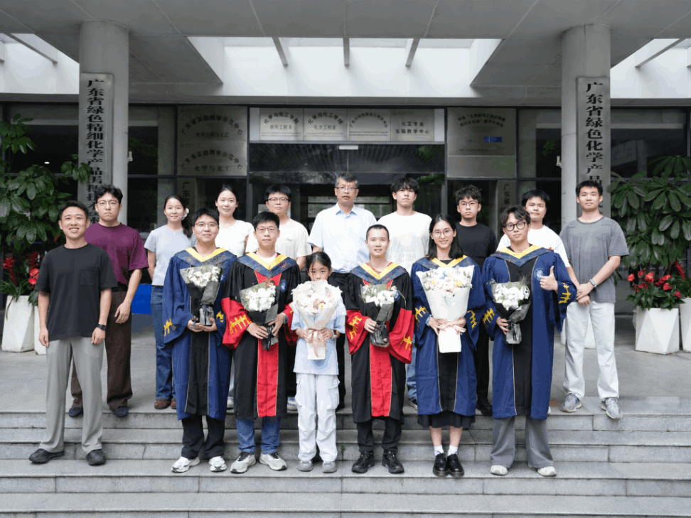 华南理工大学毕业生合影
